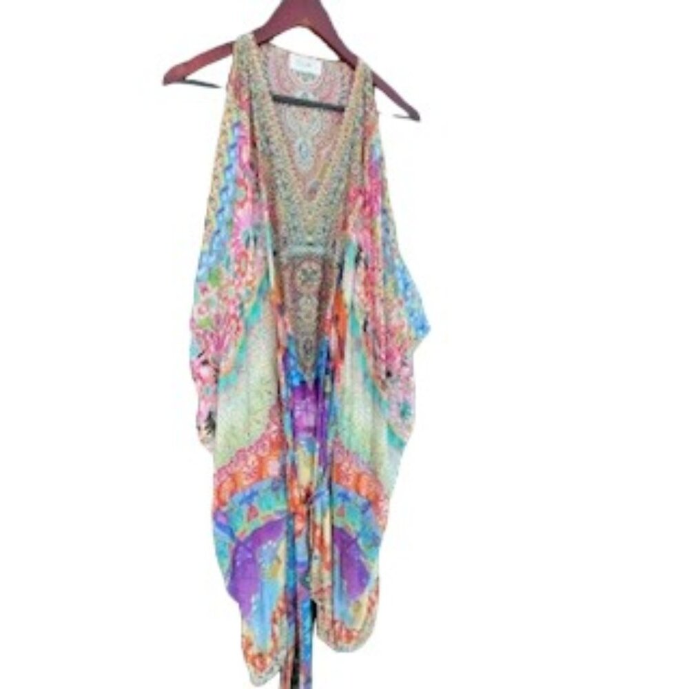 Camilla  Luxurious Silk Coverup Never Worn Oversized